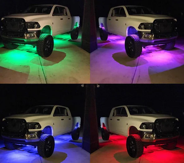 Hyper Pro MAX 104W RGBW LED Rock Lights Pod Kit (9100 Lm) - Image 12
