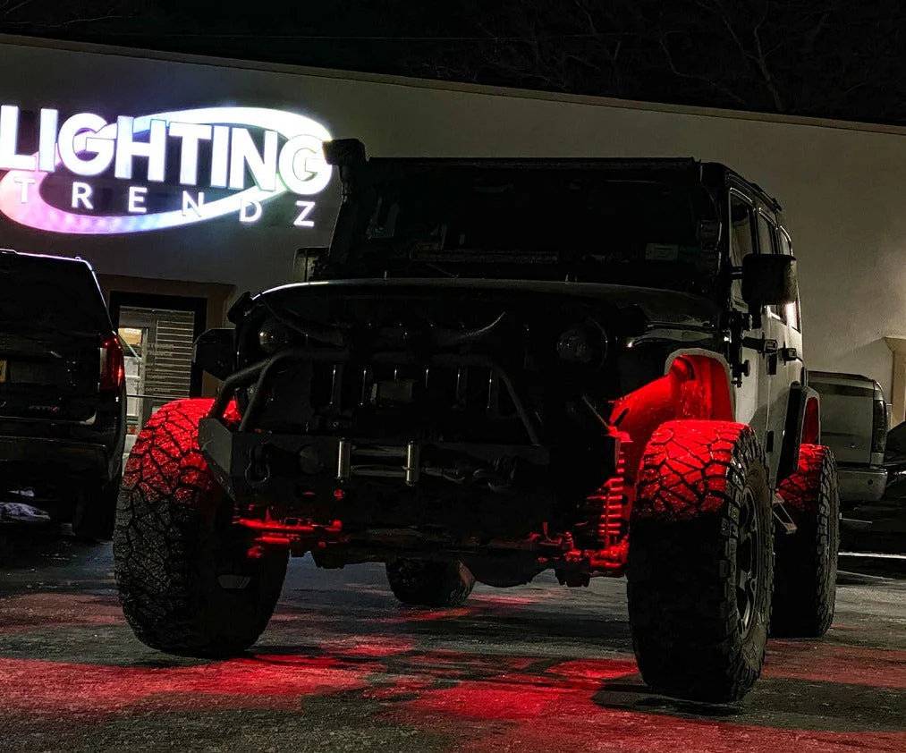 Hyper Pro MAX 104W RGBW LED Rock Lights Pod Kit (9100 Lm) - Image 9
