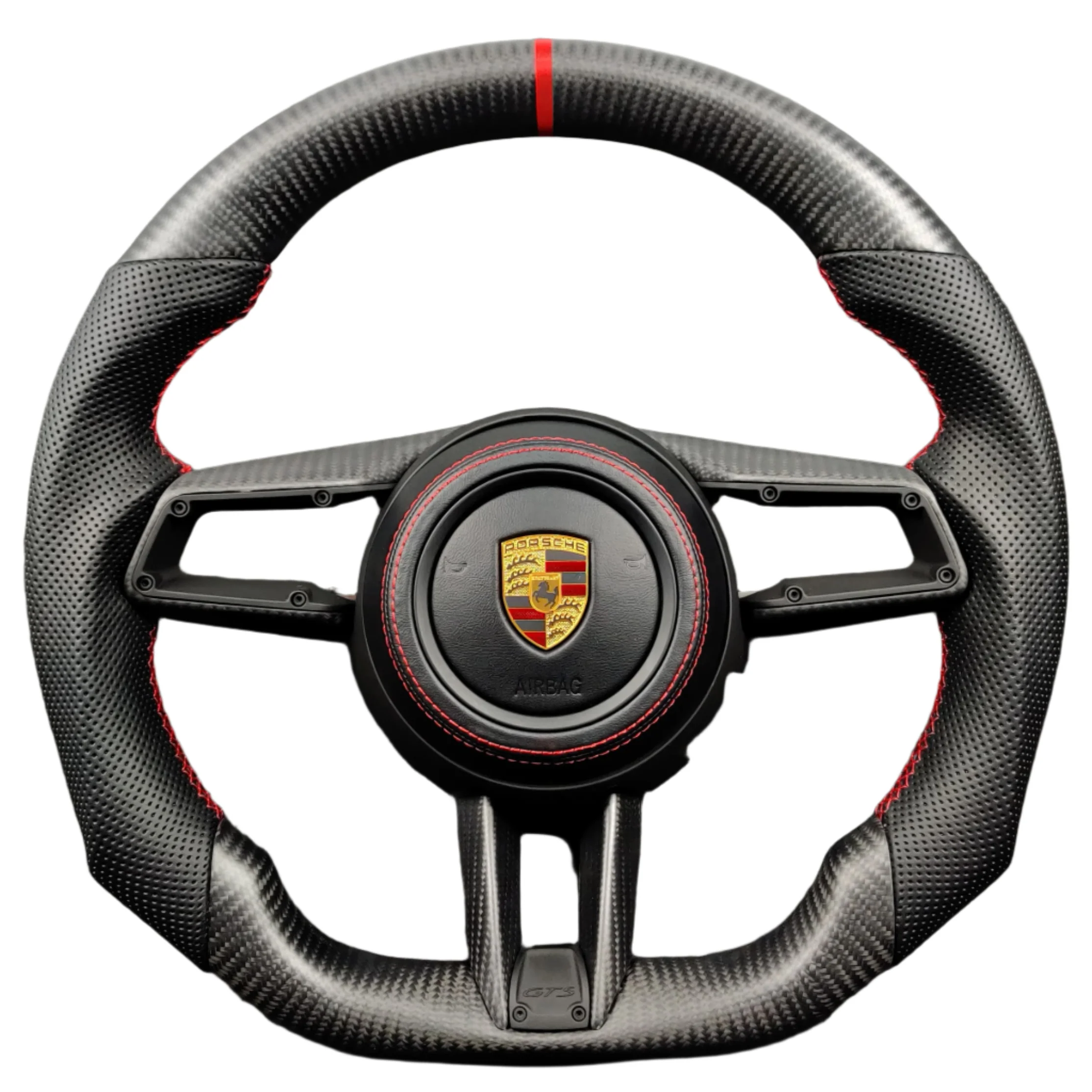 2012-2018 Bentley Continental GT Custom Carbon Fiber Steering Wheel - Image 6