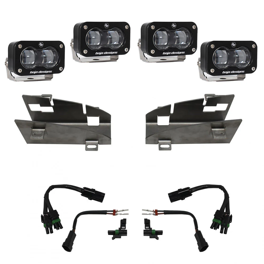 2021-2024 Ram TRX Baja Designs S2 Dual Fog Pocket Light Kit - Image 2