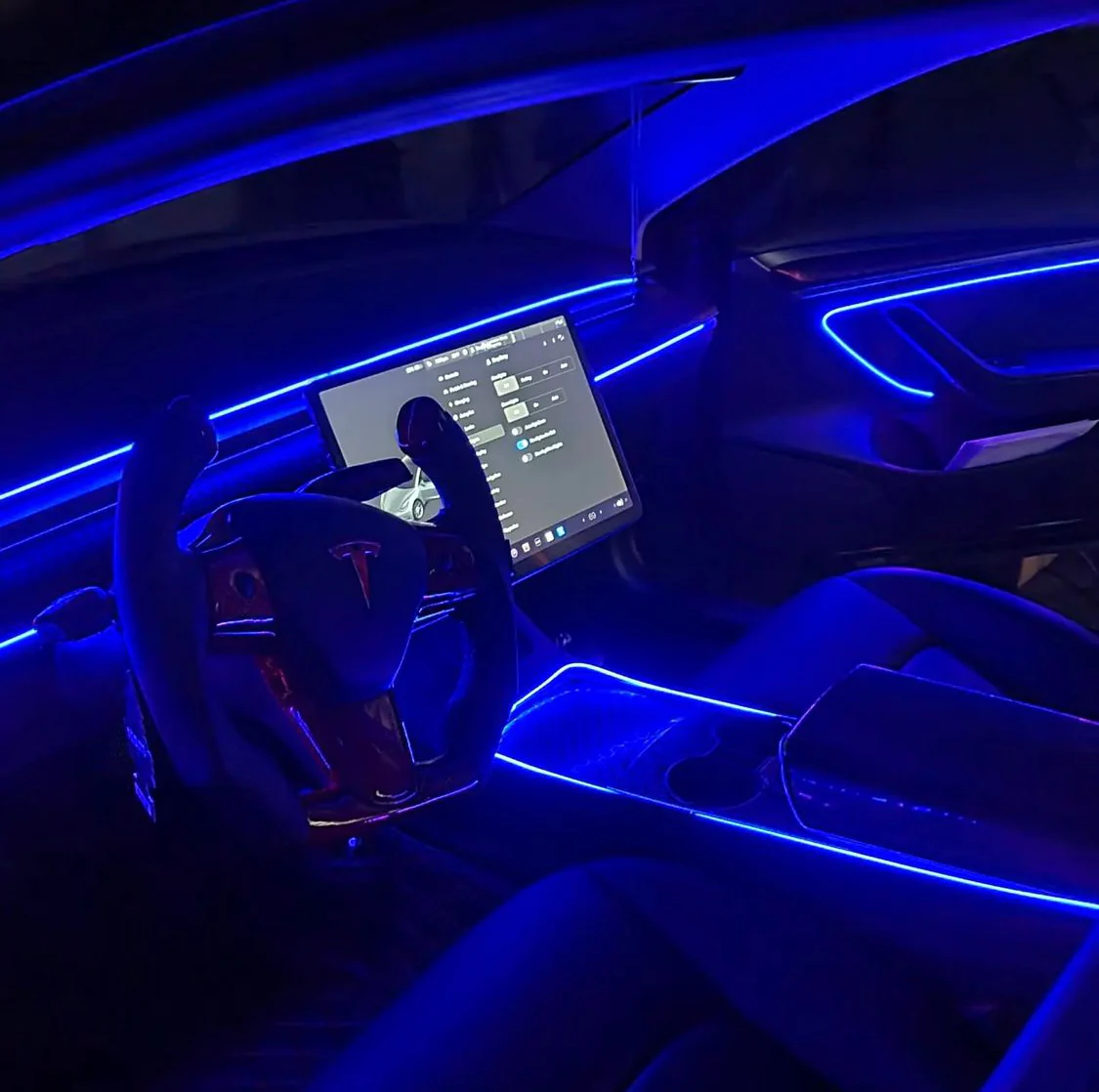 Flow Series LED Interior Dash Trim Ambient Lighting + Footwell Lighting Kit - Image 7