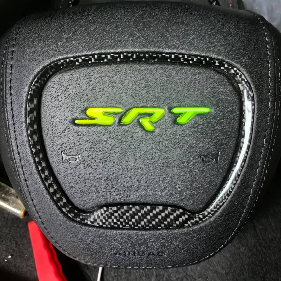 Scatpack Bee RGB LED Custom Airbag Cover - Image 55