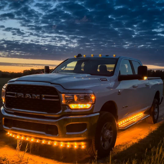 Semi Truck LED Bumper Accent Running Lights Kit - Image 5