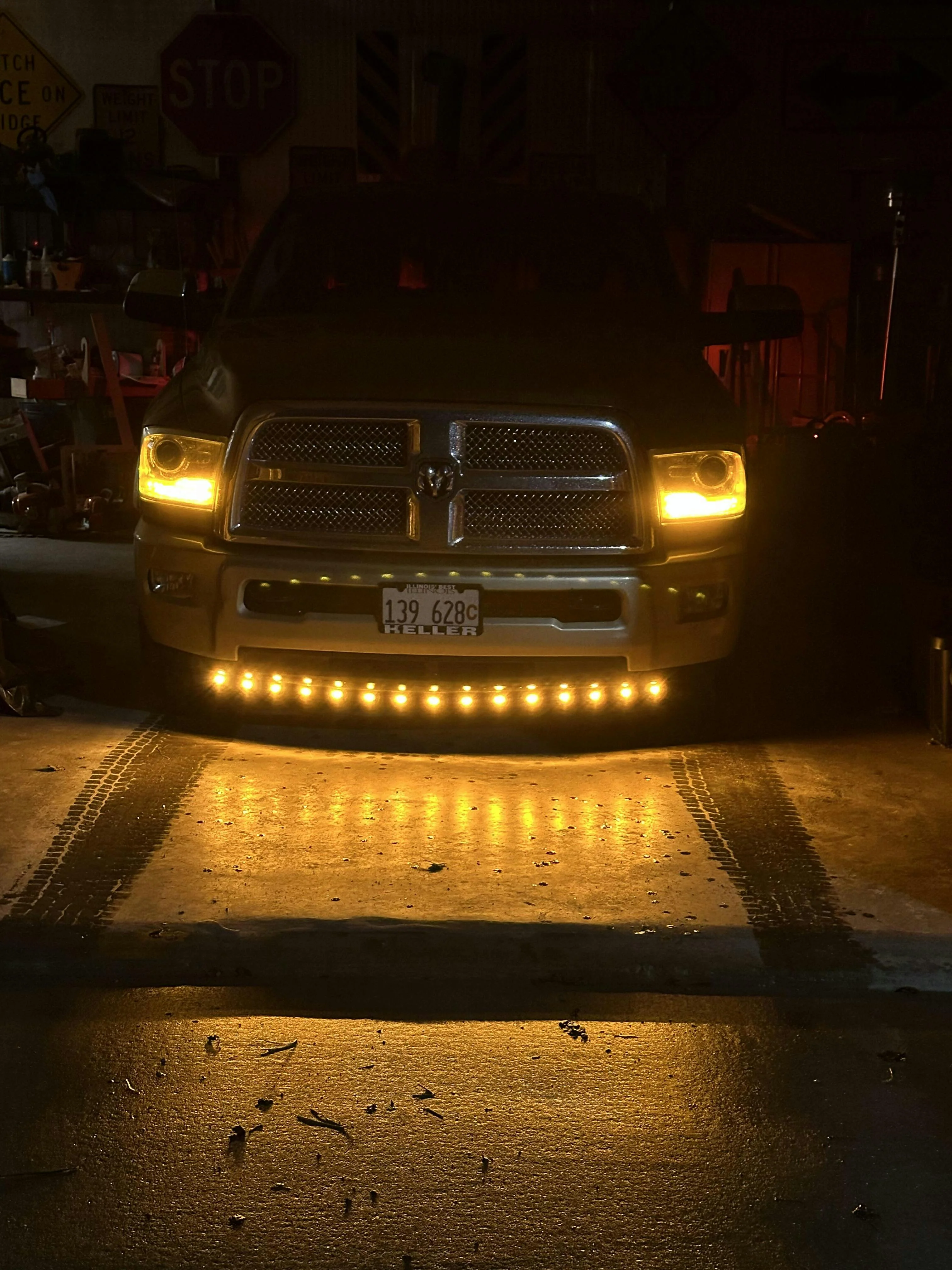 Semi Truck LED Bumper Accent Running Lights Kit - Image 36
