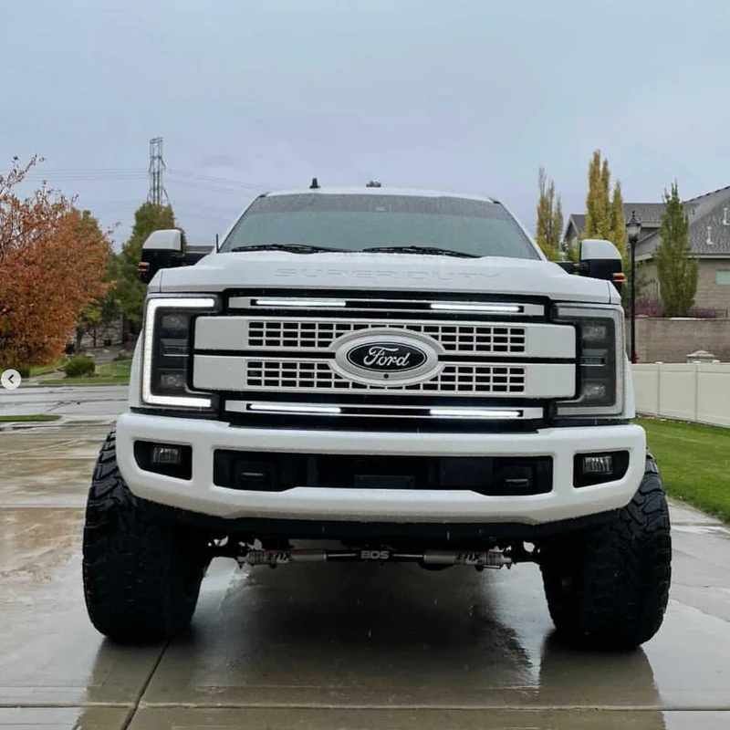 6"-22" V2 ANIMATED SWITCHBACK White/Amber LED DRL Grill Accent Lights Bar Kit - Image 13