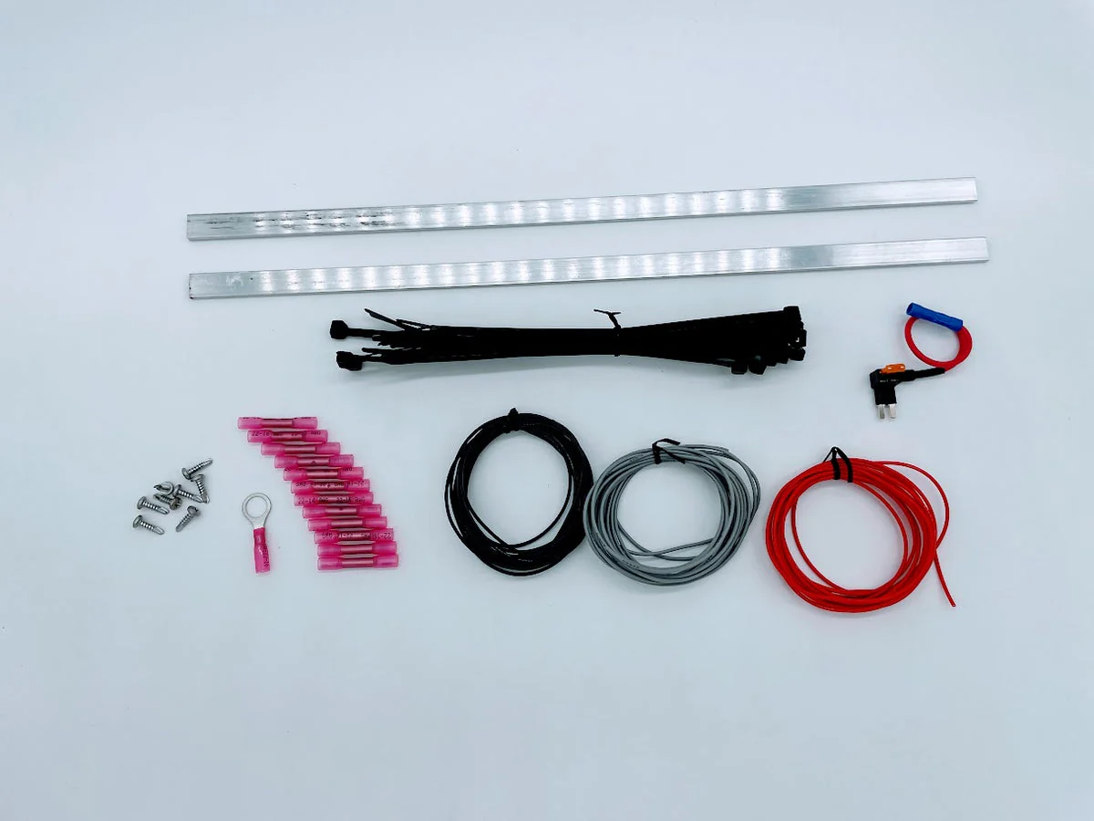 6"-22" V2 ANIMATED SWITCHBACK White/Amber LED DRL Grill Accent Lights Bar Kit - Image 14