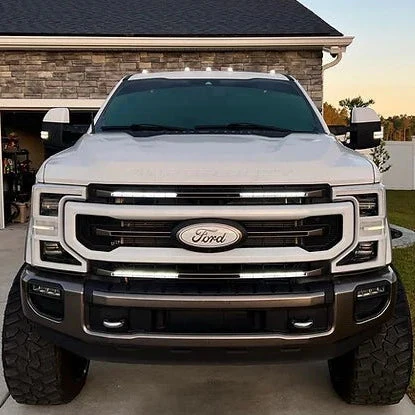 6"-22" V2 ANIMATED SWITCHBACK White/Amber LED DRL Grill Accent Lights Bar Kit - Image 16