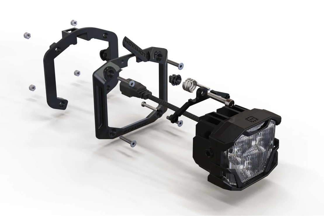 Universal Flush Mount 4Banger LED Fog Light Pods - Image 3