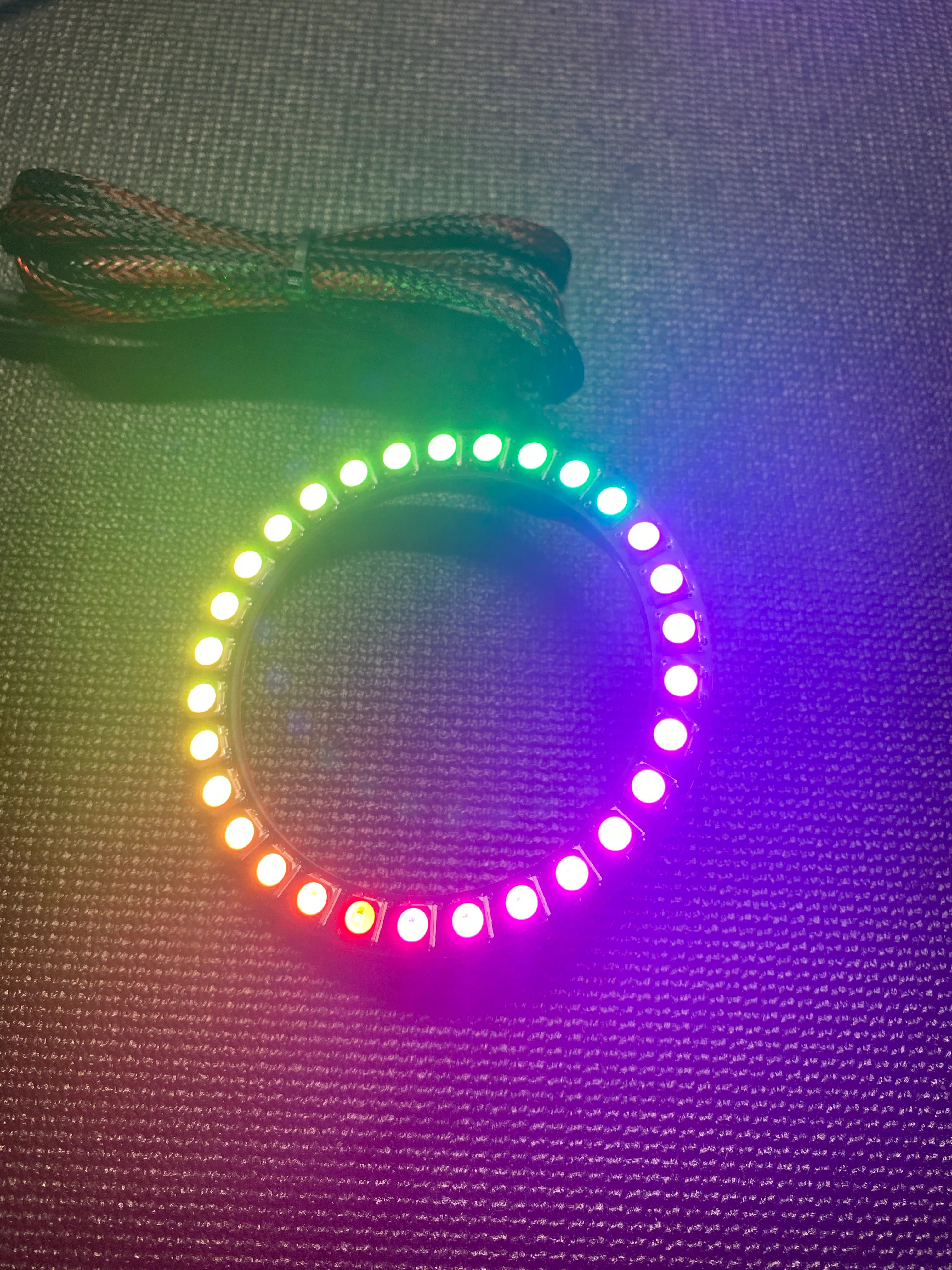 WATERPROOF 55mm-180mm Flow Series RGBW LED Halos - Image 3