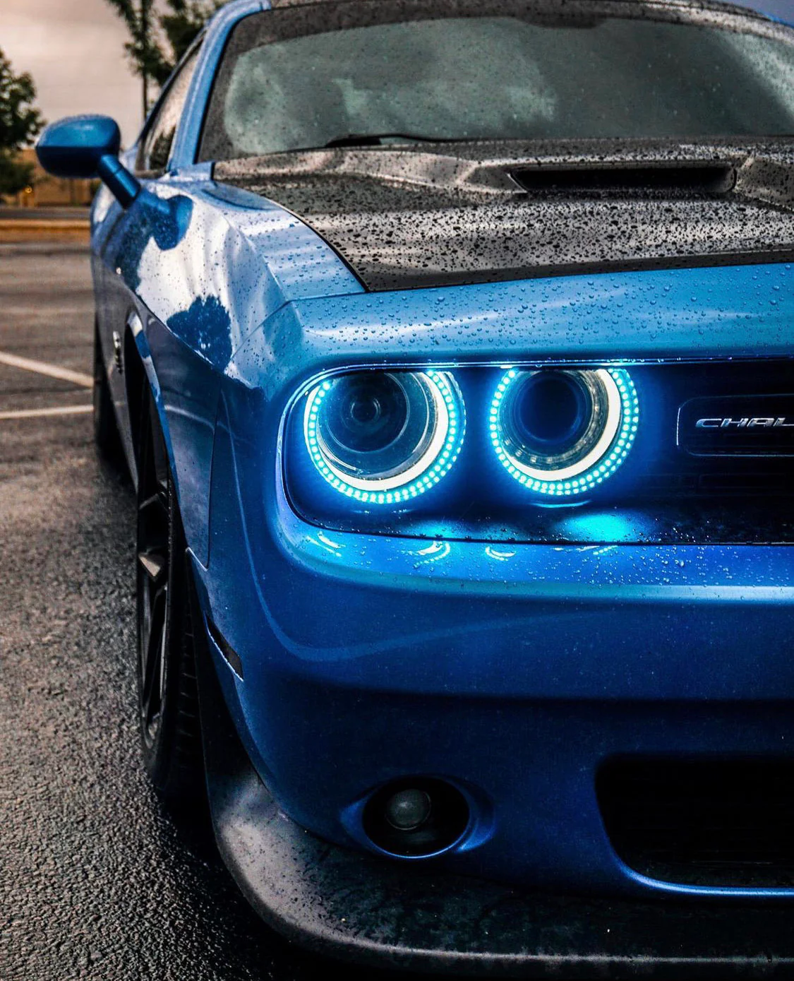 2015-2023 Dodge Challenger WATERPROOF RGBW Color-Chasing Exterior Halo Kit (Flow Series) - Image 7
